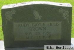 Trudy Gayle Lillis Brown