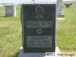 Dr Oscar F Roberts