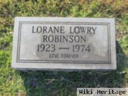 Lorane Lowry Robinson