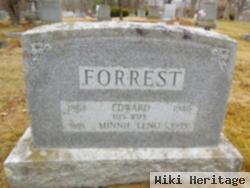 Mary A "minnie" Leno Forrest