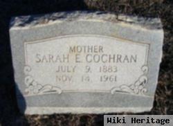 Sarah E Cochran