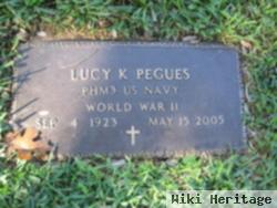 Lucy K Pegues