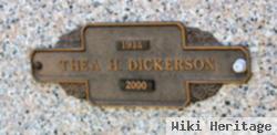 Thea Melva Hiland Dickerson