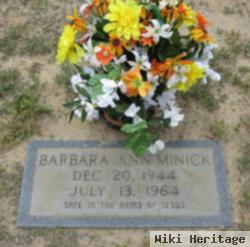 Barbara Ann Minick