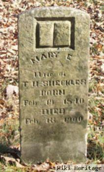 Mary Thrasher Sheckels