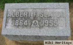 Albert F Slater