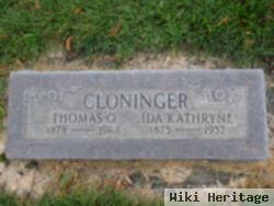 Thomas O Cloninger