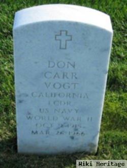 Don Carr Vogt