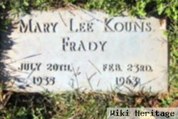 Mary Lee Kouns Frady