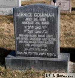 Bernice S Goldman