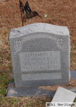 Thurman E. Borden