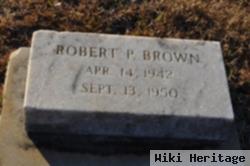 Robert P Brown