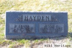 Jessie E. Hubbell Hayden