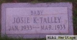 Josie Katherine Talley