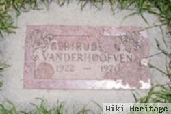 Gertrude N. Vanderhoofven