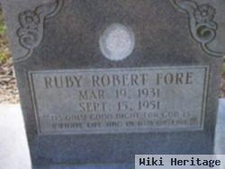 Ruby Robert Fore