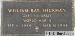 Cpt William Ray "bill" Thurman