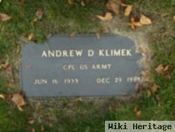 Andrew D Klimek