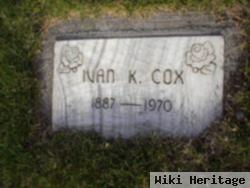 Ivan K. Cox