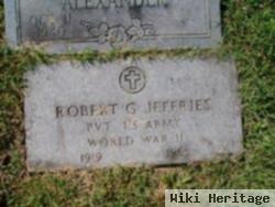 Robert G Jeffries