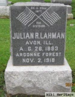 Julian R Lahman