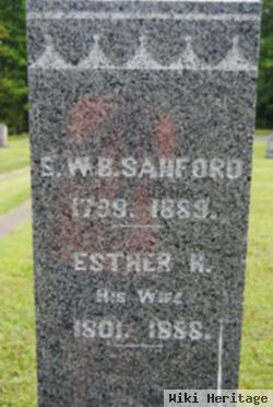 Esther Hill Green Sanford