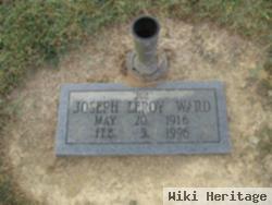 Joseph Leroy "joe" Ward