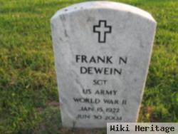 Frank N Dewein