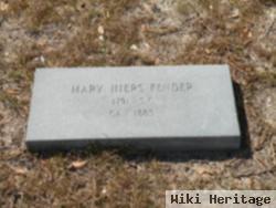 Mary Mollie Hiers Fender