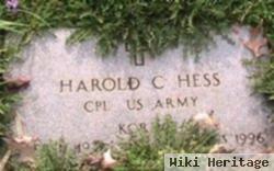 Corp Harold C. Hess