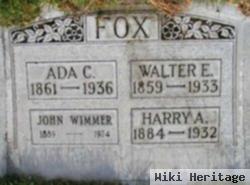 Walter E Fox