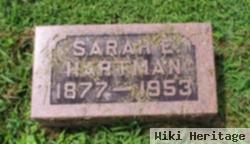 Sarah E. Hartman Hartman