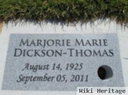 Marjorie Marie Dickson