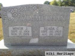 Mrs Reada C. Cook Zimmerman