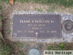 Frank A. Horton, Sr.