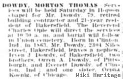 Morton Thomas Dowdy