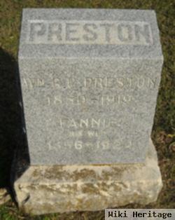 Fannie Prior Preston