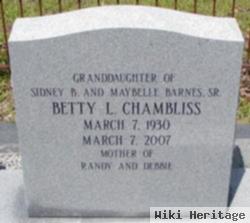 Betty L. Chambliss