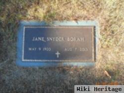 Jane Snyder Borah