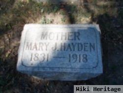 Mary J. Hayden