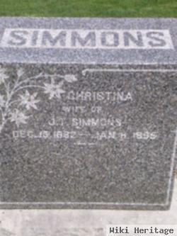 Christina Barbara Hilsenbeck Simmons