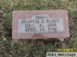 Francis Edward "ed" Blann