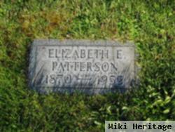 Elizabeth E Patterson