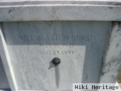 Bertha Nell Blaxton Hurst