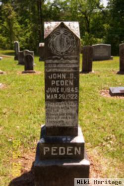 John B Peden