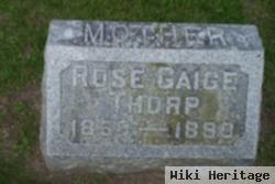 Rosella Virginia "rose" Gaige Thorp