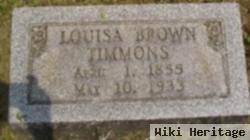 Louisa Brown Timmons