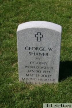 Pfc George W Shaner