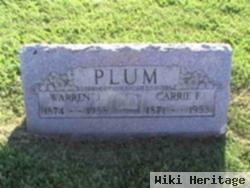 Warren J Plum