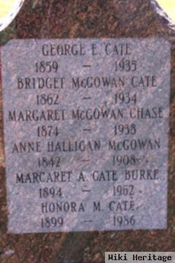 Margaret E Mcgowan Chase